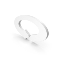White 360 Degrees Icon PNG & PSD Images