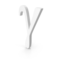 Mathematical Gamma Function Icon White PNG & PSD Images