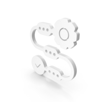 Procedure Icon White PNG & PSD Images