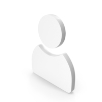 Login User Icon White PNG & PSD Images