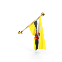 Brunei Wall Hanging Flag PNG & PSD Images