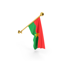 Wall Hanging Flag Burkina Faso PNG & PSD Images