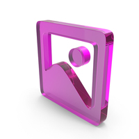 Picture Icon Glass PNG & PSD Images