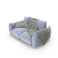 Blue Sofa PNG & PSD Images