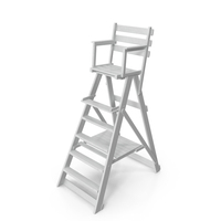 Tennis Umpire Chair White PNG & PSD Images