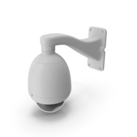 Wall Mounted Security Surveillance Camera PNG & PSD Images