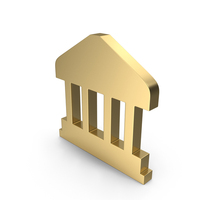 Bank Logo Gold PNG & PSD Images