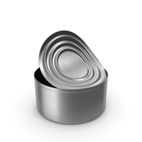 Open Tin Can PNG & PSD Images