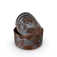 Tin Can Rust Open PNG & PSD Images