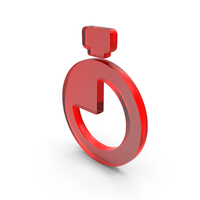 Glass 45 Minutes Alarm Icon PNG & PSD Images