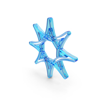Glass Celtic Knot Star Icon PNG & PSD Images