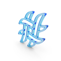 Glass Hashtag Outline Icon PNG & PSD Images