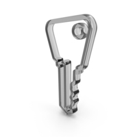Glass Key Outline Icon PNG & PSD Images