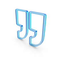 Glass Quotes Outline Icon PNG & PSD Images