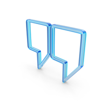 Glass Quotes Outline Icon PNG & PSD Images
