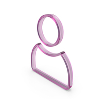 Glass User Login Outline Icon PNG & PSD Images