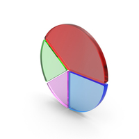 Glass Pie Chart Icon PNG & PSD Images