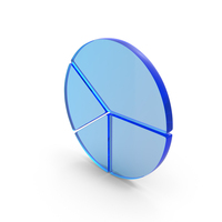 Glass Pie Chart Icon PNG & PSD Images