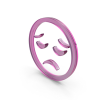 Sad Emoji Icon Glass PNG & PSD Images