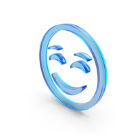Glass Smile Icon PNG & PSD Images