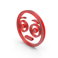 Glass Tension Emoji Icon PNG & PSD Images