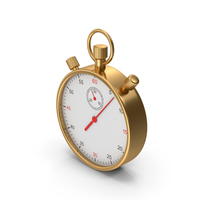 Gold Stopwatch PNG & PSD Images