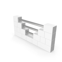 White Decorative Outdoor Wall PNG & PSD Images
