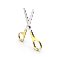 Golden Scissor PNG & PSD Images