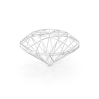 Monochrome Plastic Diamond Cage PNG & PSD Images