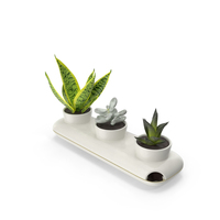 Stoneware Trio Pot Sagaform White PNG & PSD Images