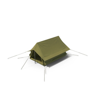 Vintage Woods Canvas Tent Green PNG & PSD Images