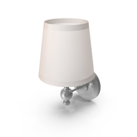 Lugarno Lamp Bracket Polished Chrome PNG & PSD Images