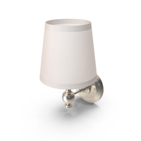 Lugarno Lamp Bracket Satin Nickel PNG & PSD Images