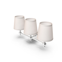 Lugarno Triple Sconce Polished Chrome PNG & PSD Images