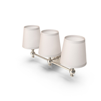 Lugarno Triple Sconce Satin Nickel PNG & PSD Images