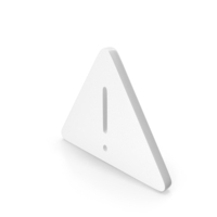 White Exclamation Mark Icon PNG & PSD Images