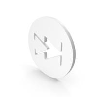 White Fast Forward Icon PNG & PSD Images