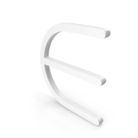 Mathematical Belongs To Icon White PNG & PSD Images