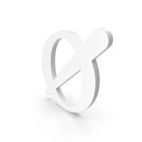 White Mathematical Empty Set Icon PNG & PSD Images