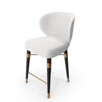 White Luxury Stool Bar PNG & PSD Images