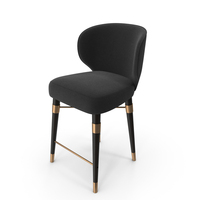 Black Luxury Bar Stool PNG & PSD Images