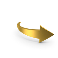 Gold Arrow PNG & PSD Images