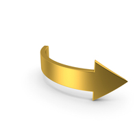 Gold Arrow PNG & PSD Images