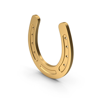 Gold Horseshoe PNG & PSD Images