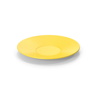 Yellow Saucer PNG & PSD Images