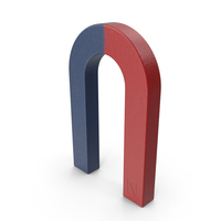 U-shaped Magnet PNG & PSD Images