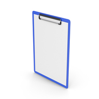Blue Clipboard PNG & PSD Images