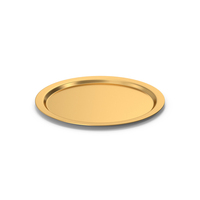 Gold Tray PNG & PSD Images