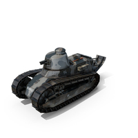 Renault FT-17 Light Tank PNG & PSD Images