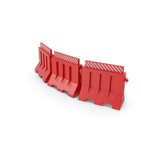 Plastic Road Barrier PNG & PSD Images